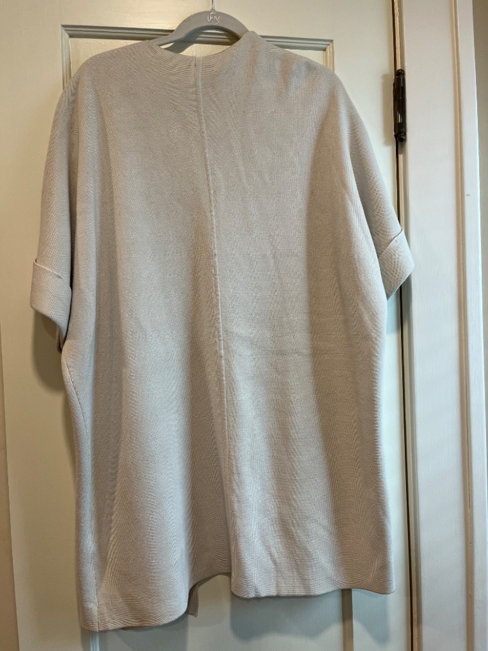 Eileen Fisher Short Sleeved Cardigan Duster - Picture 2 of 5